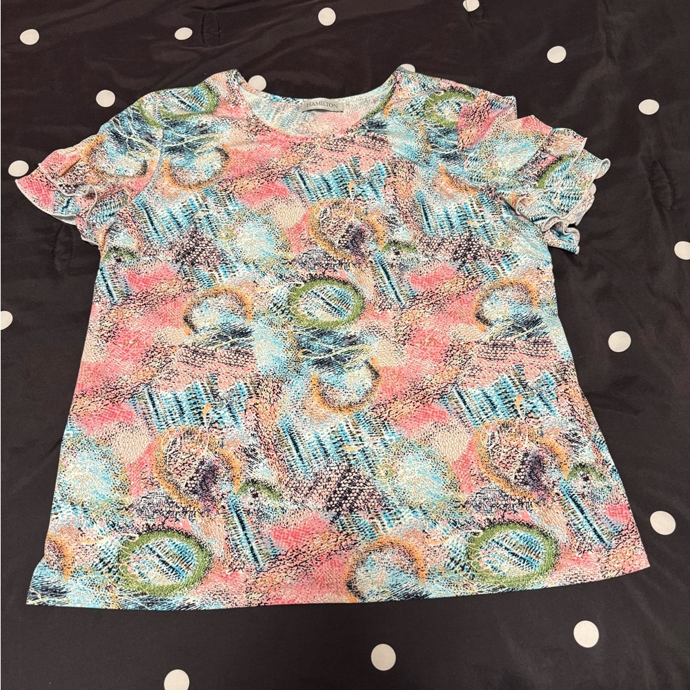 Colorful Patterned Top